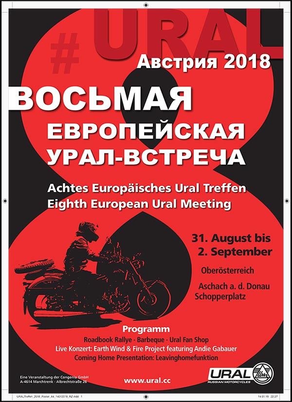 Intalnirea europeana Ural 2018